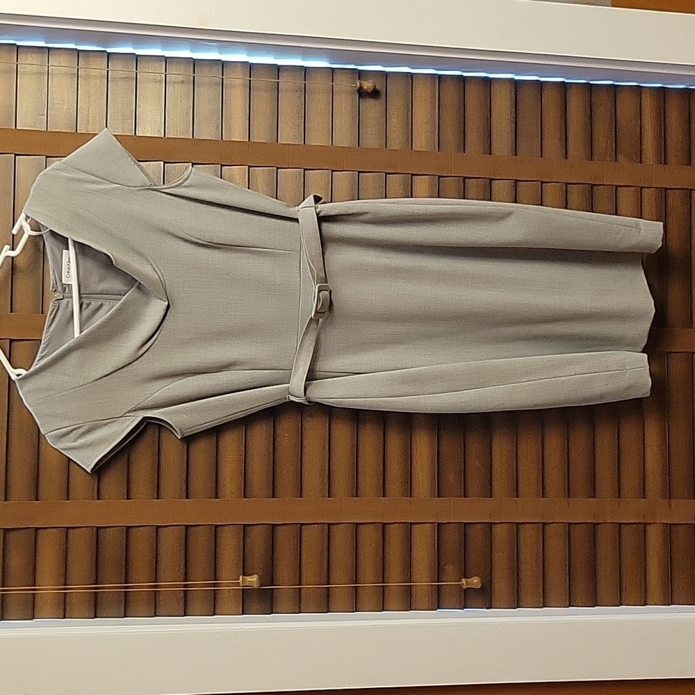 Cowl neck dress